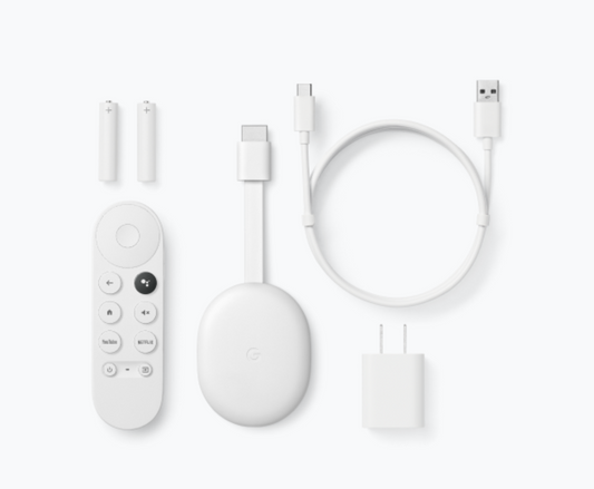 Google Chromecast with Google TV HD - White