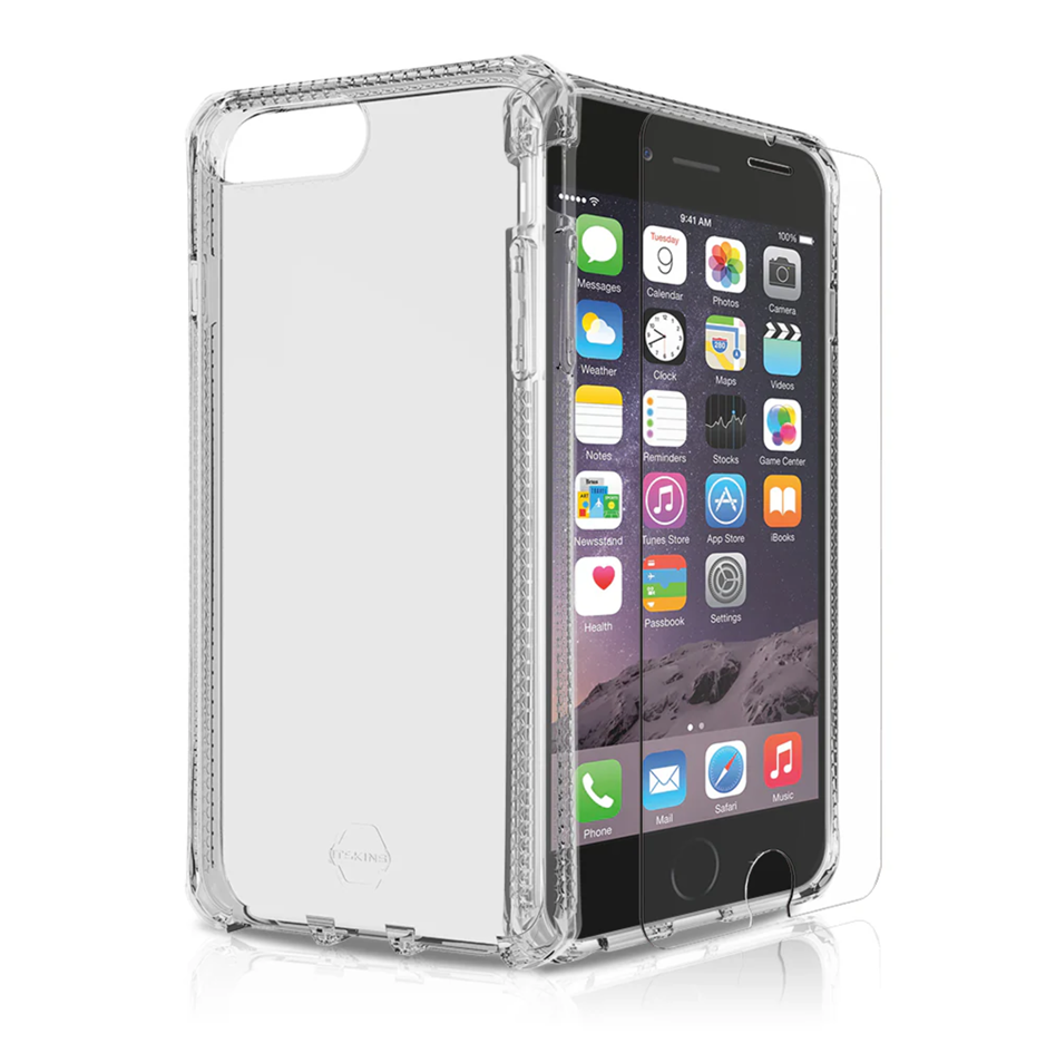 ITSKINS Spectrum 360 Protection Pack for iPhone SE/8/7/6S/6 - Clear