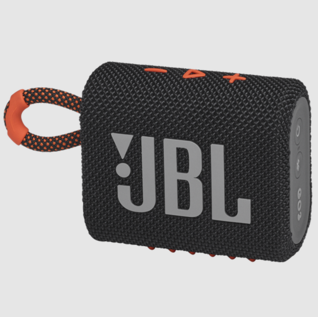 JBL Go 3 Portable Waterproof Speaker - Black / Orange