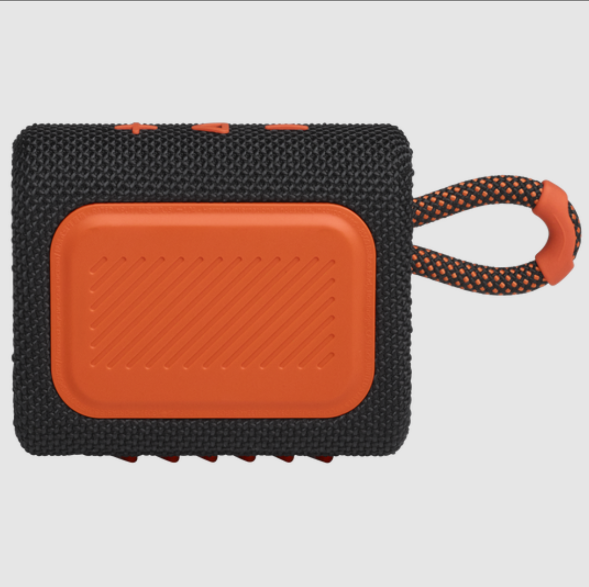 JBL Go 3 Portable Waterproof Speaker - Black / Orange