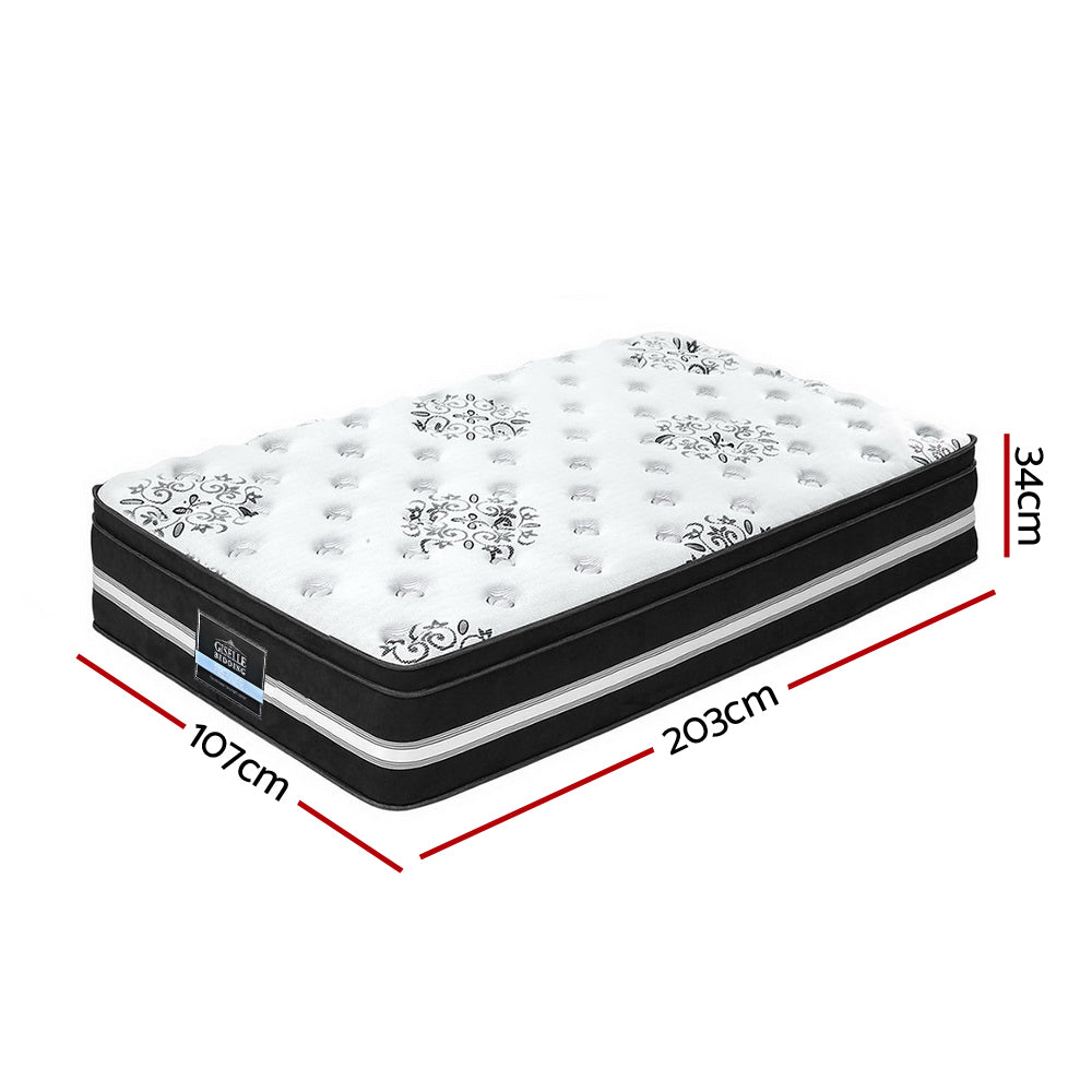 Giselle Bedding 34cm Mattress Cool Gel Memory Foam King Single