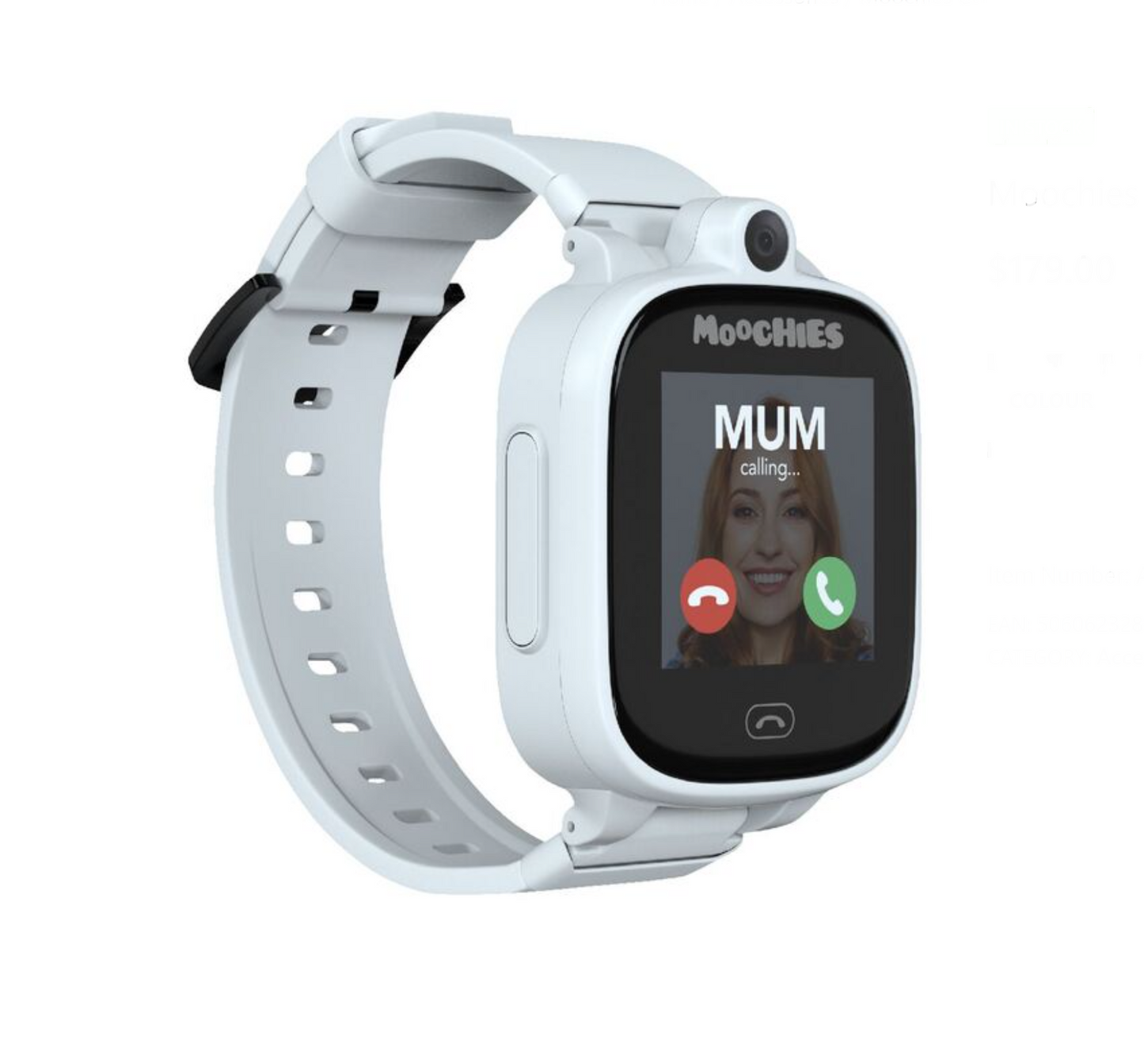 Moochies CONNECT Smart Watch 4G - White