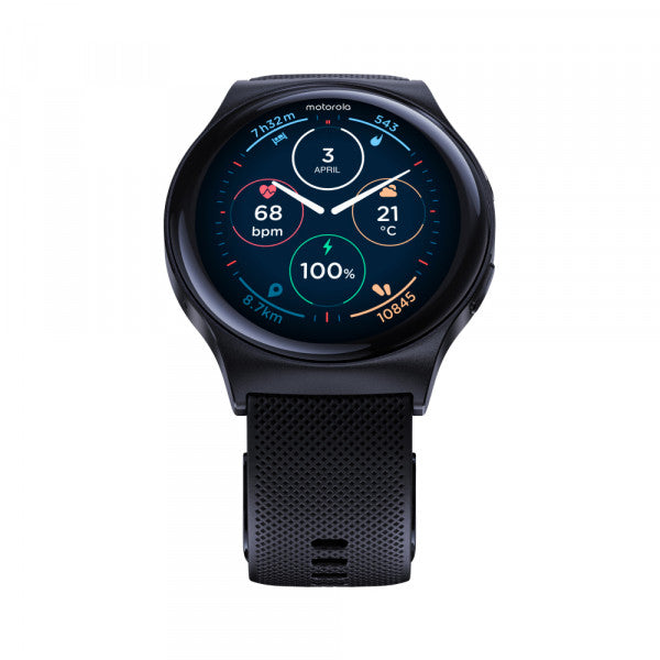 Motorola Moto Watch 120 - Smart Watch - Black