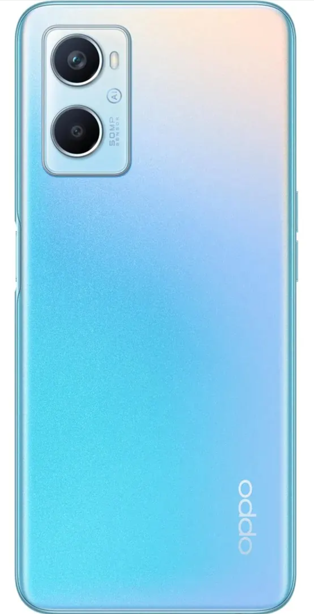 Oppo A96 (4G Dual Sim 128GB 6.6" Screen) Sunset Blue - NFC Enabled