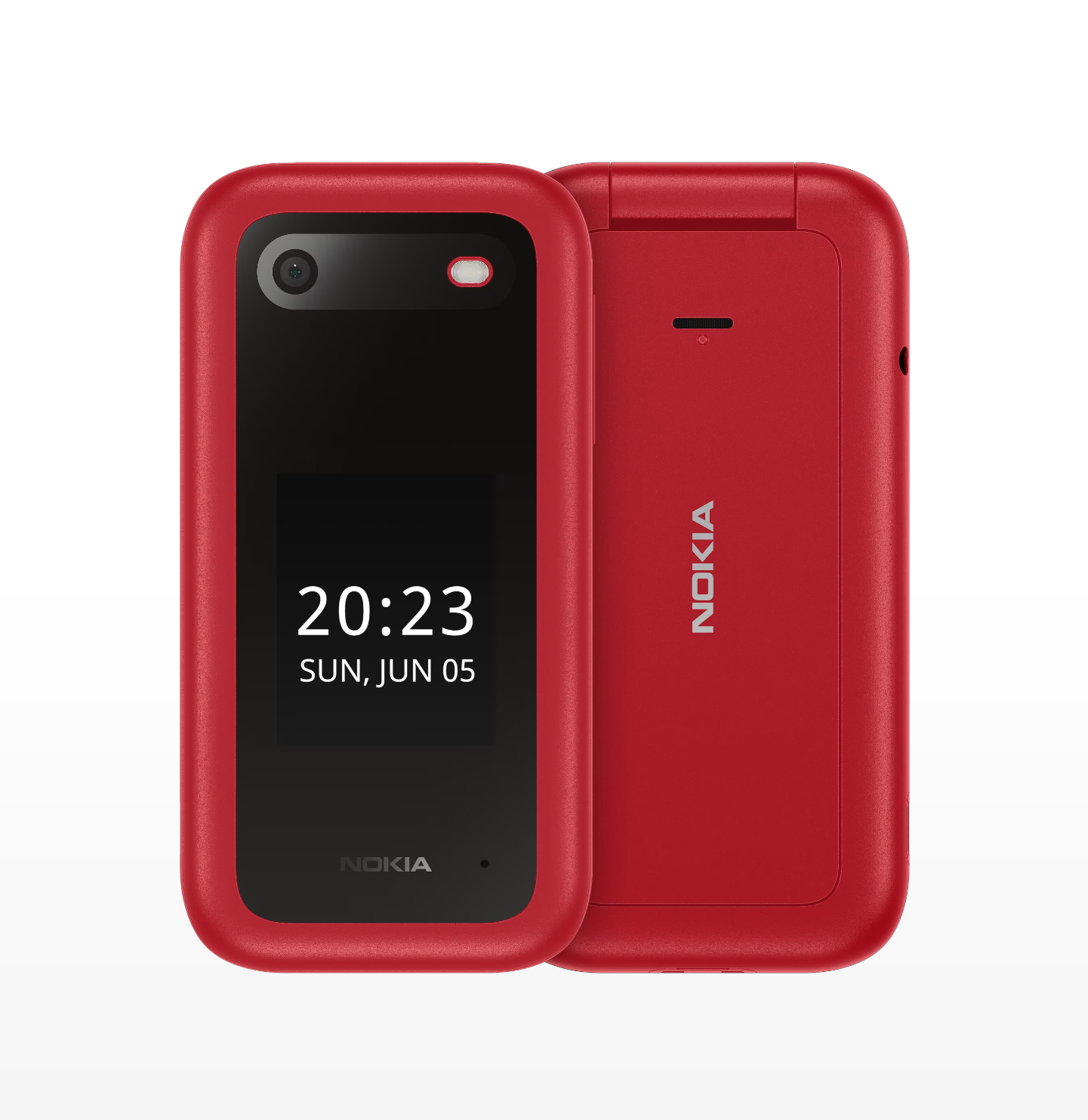 Nokia 2660 4G Flip Phone Anzo Red