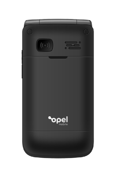 Opel 4G FlipX Mobile with Charging Cradle Black