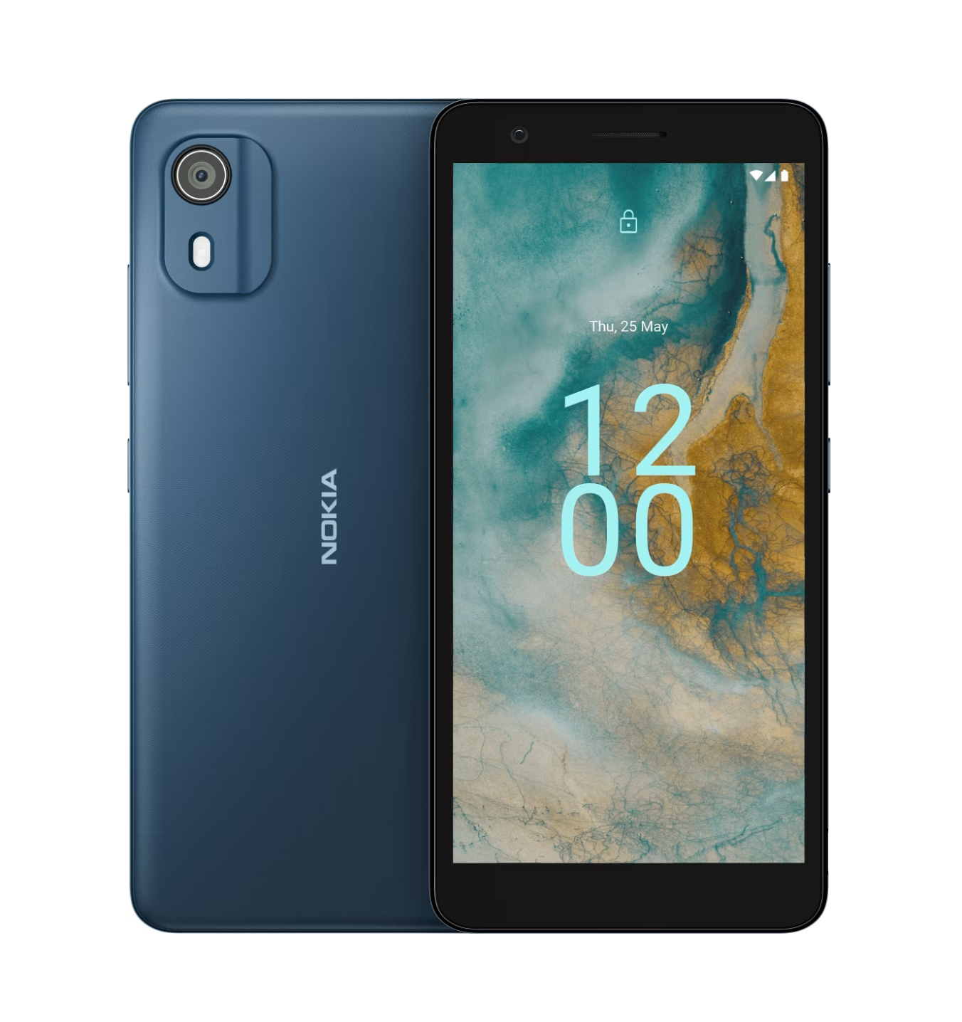 Nokia C02 4G Dual Sim 32GB 5.45″ Screen - Dark Cyan