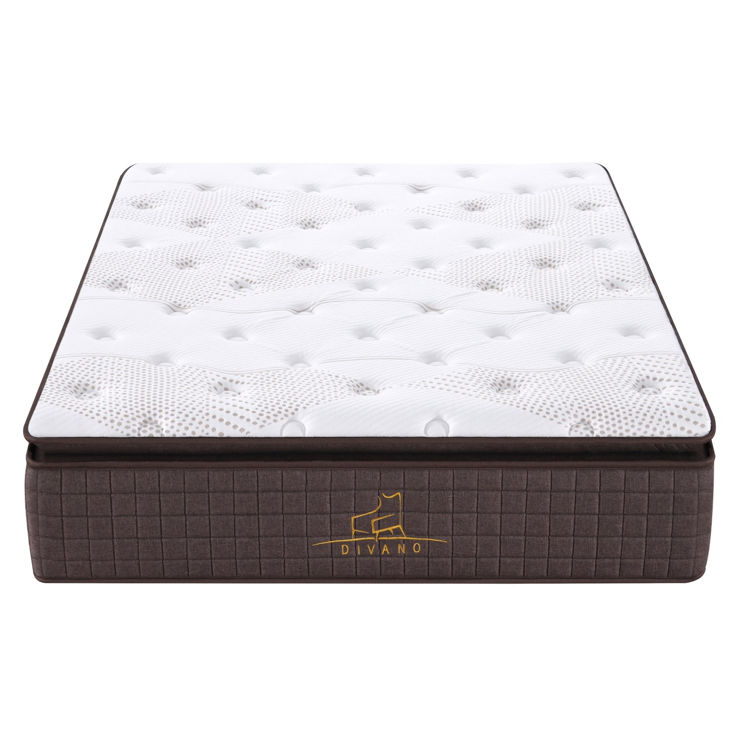 Luxe Dreams Double Size 7 Zones Pocket Spring Premium Medium Feel 34cm Mattress