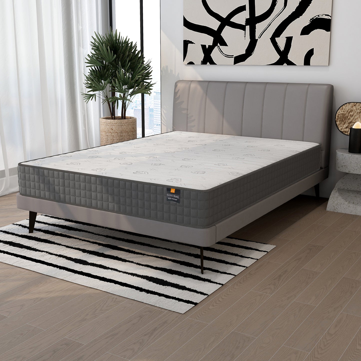 Boxed Comfort Pocket Spring Mattress King Single