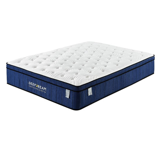 Cool Gel Memory Foam Mattress 5 Zone Latex 34cm - Double